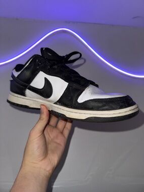 Nike Black and White Low-Profile Sneaker